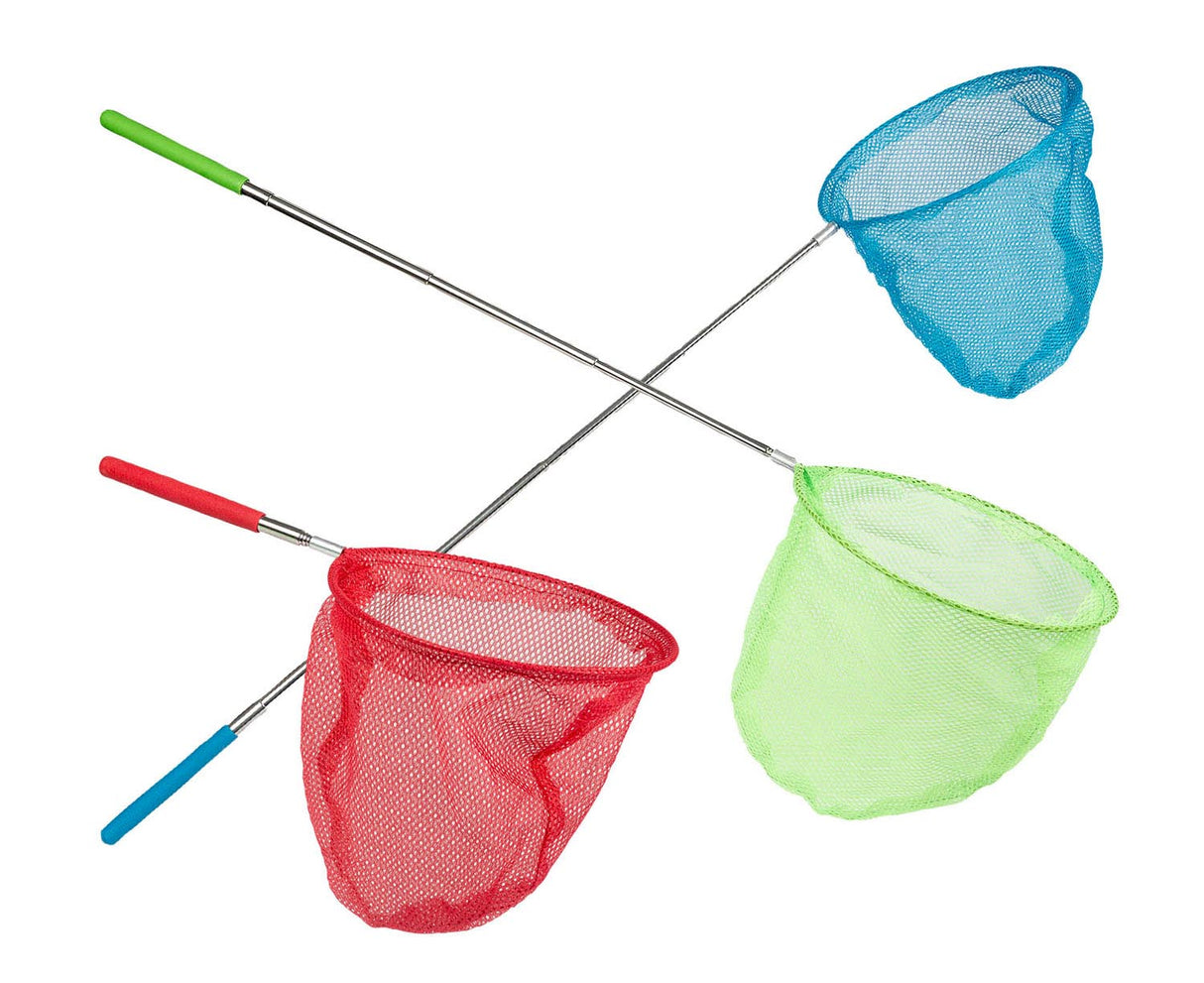 FISKENET TELESCOPE I STÅL Pris pr. stk