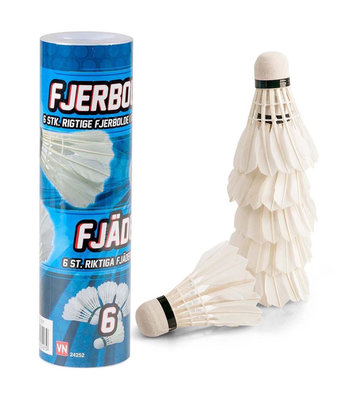 FJÆRBALLER 6stk I PAPPRØR Pris pr. stk