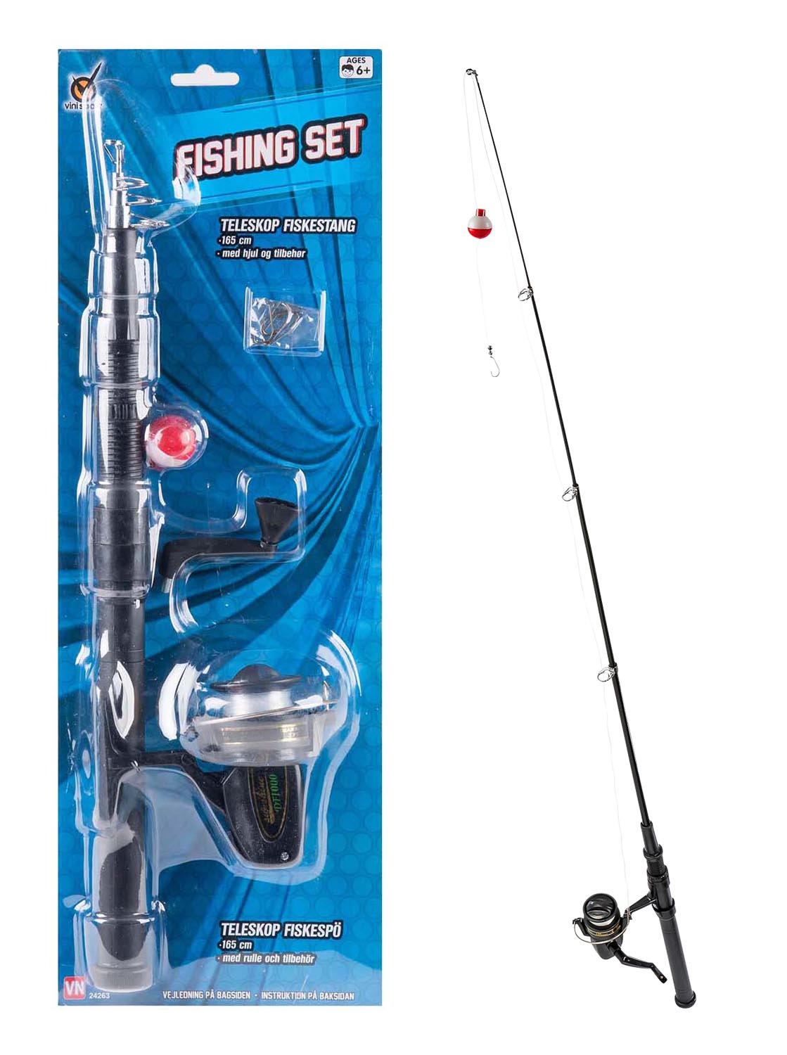 TELESKOPSTANG FISKING 165 Pris pr. stk