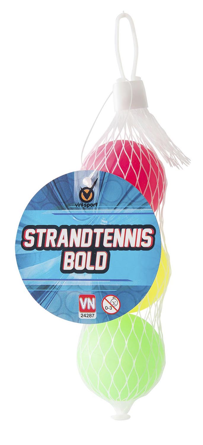 3xBALL I NETT  STRANDTENN Pris pr. stk