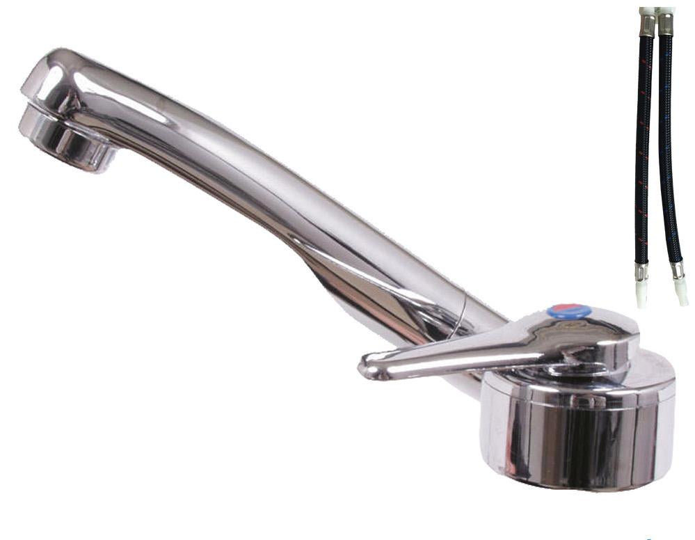 Blandebatteri Florenz Ø33mm m/bryter krom