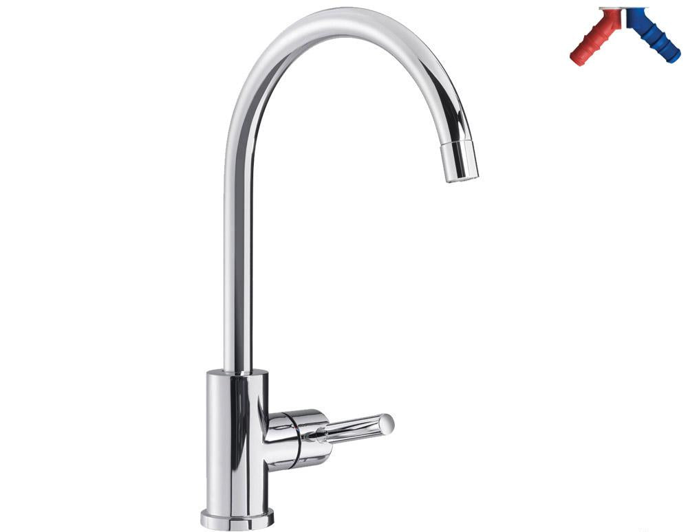 Blandebatteri Trend S Ø33mm m/bryter R75mm krom
