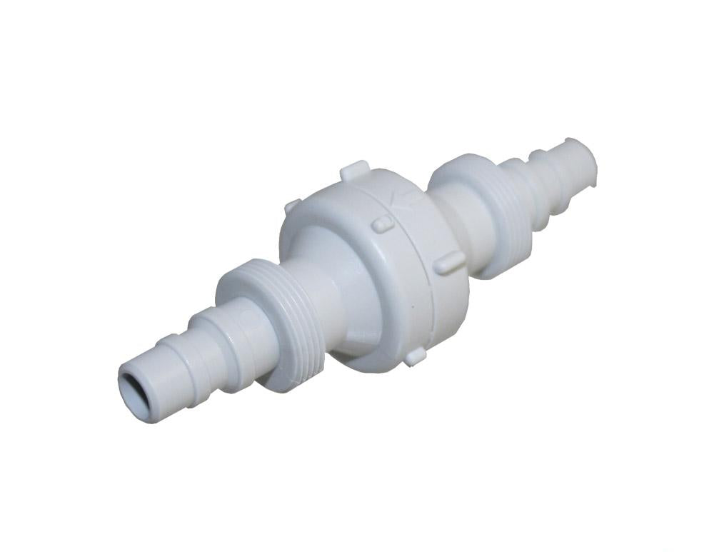 Tilbakeslagsventil UniQuick m/gjenger 10/12mm