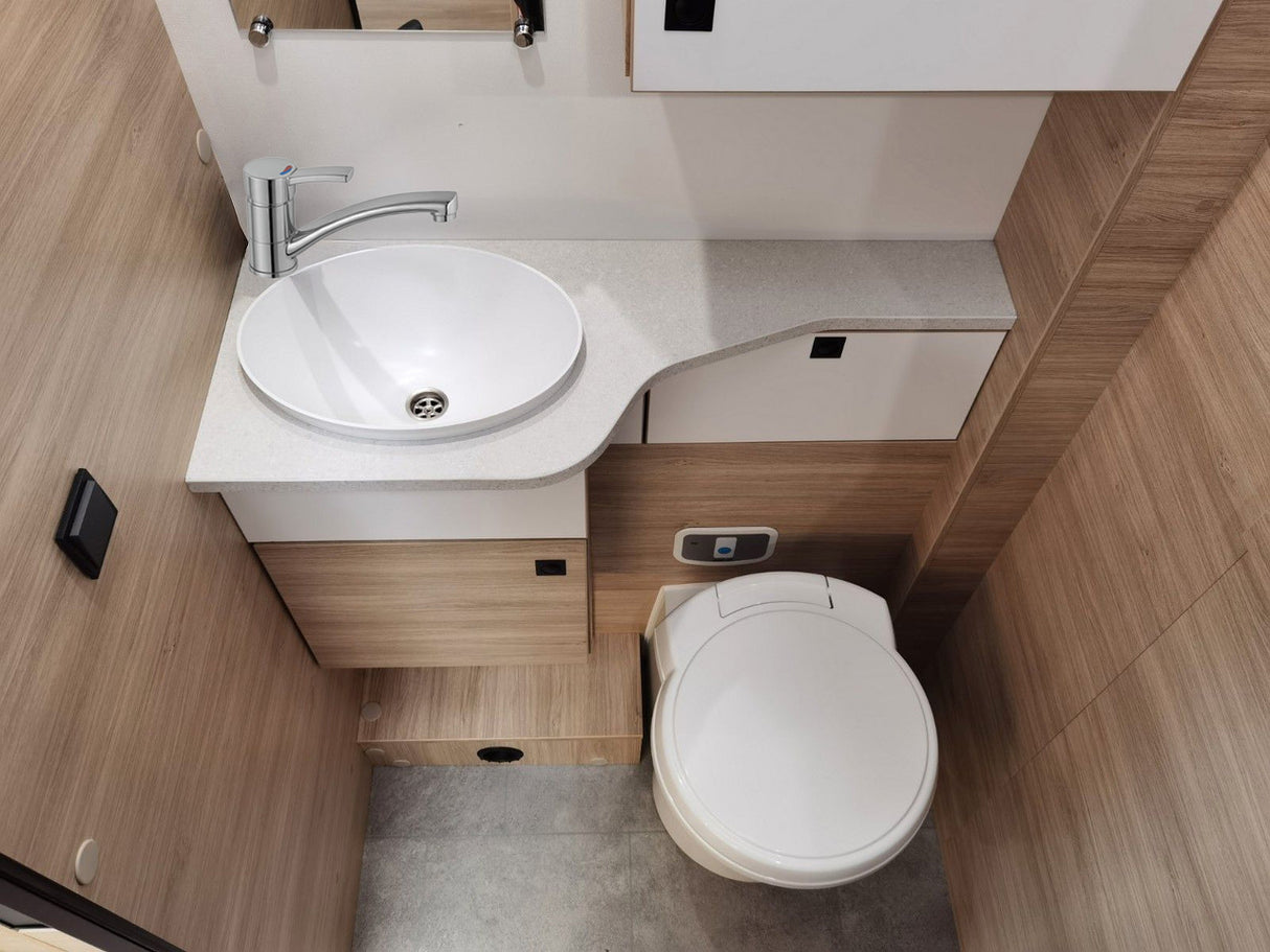 Blandebatteri Capri Kompakt Ø33mm m/bryter krom