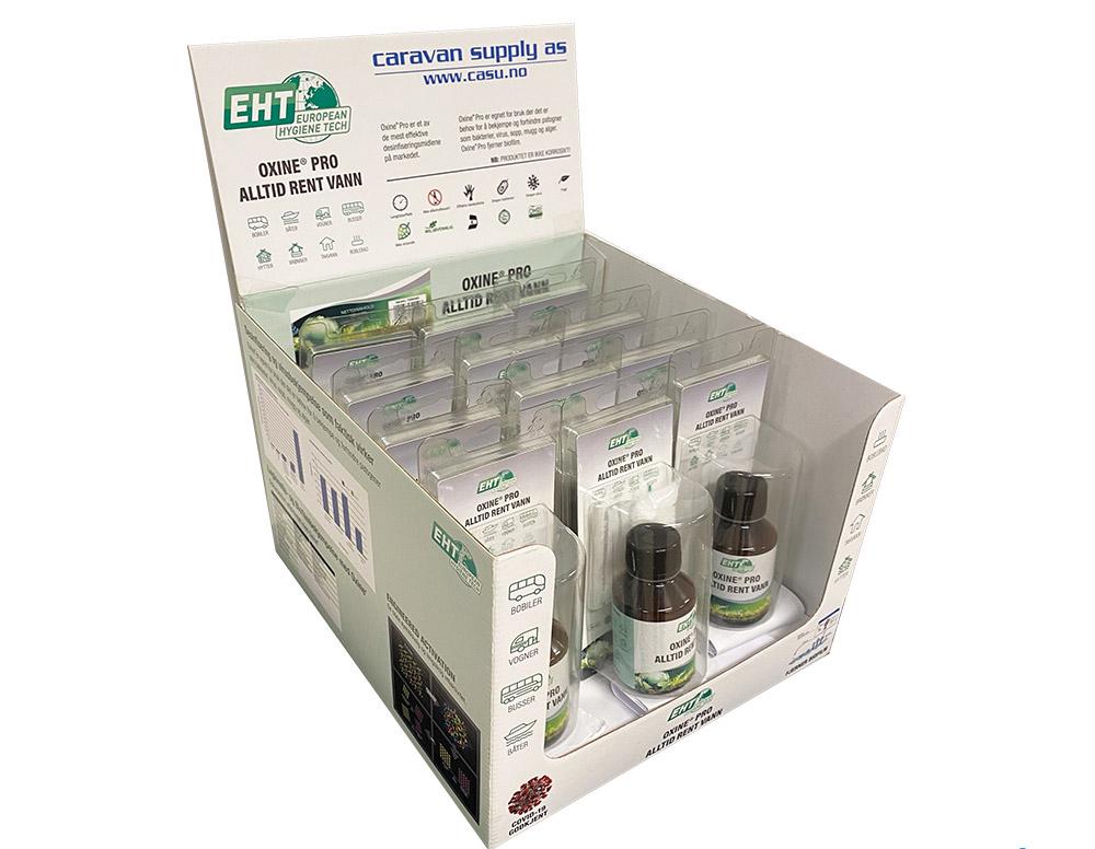 Tankrensemiddel Oxine Pro display 12 stk