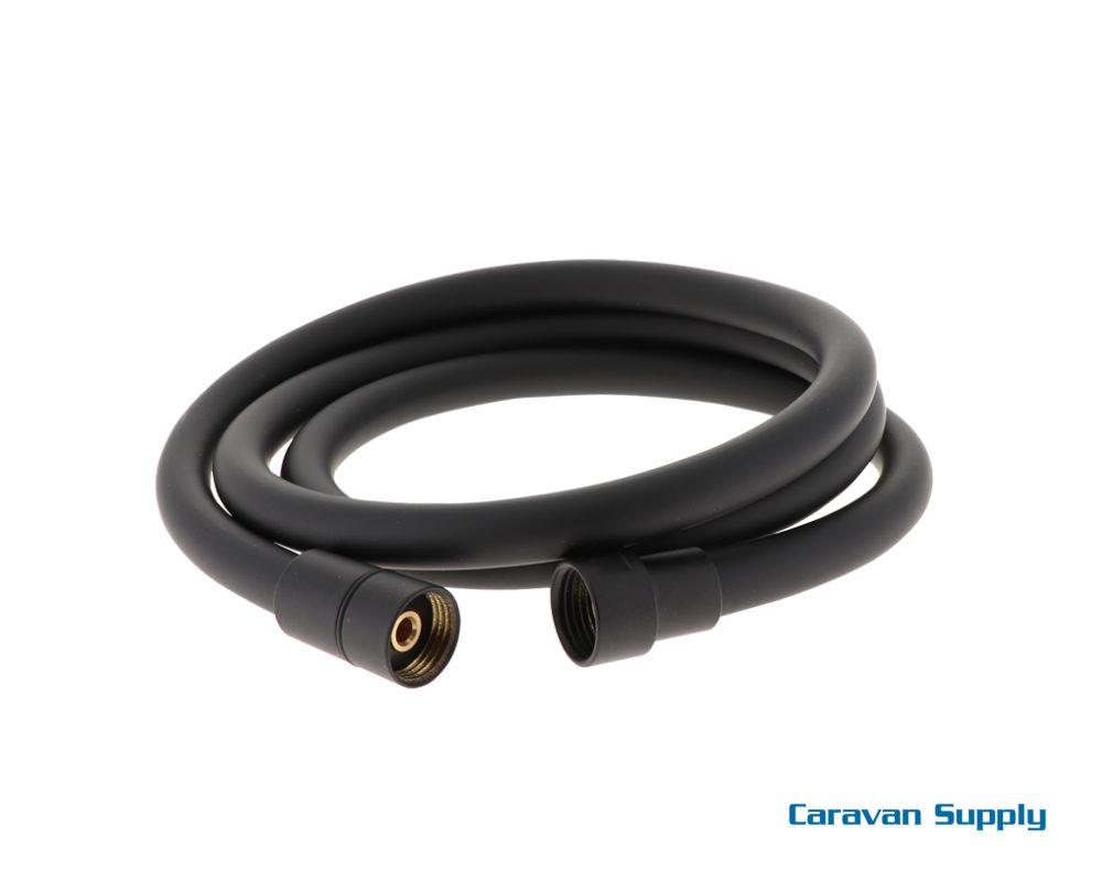 Dusjslange PVC satin black