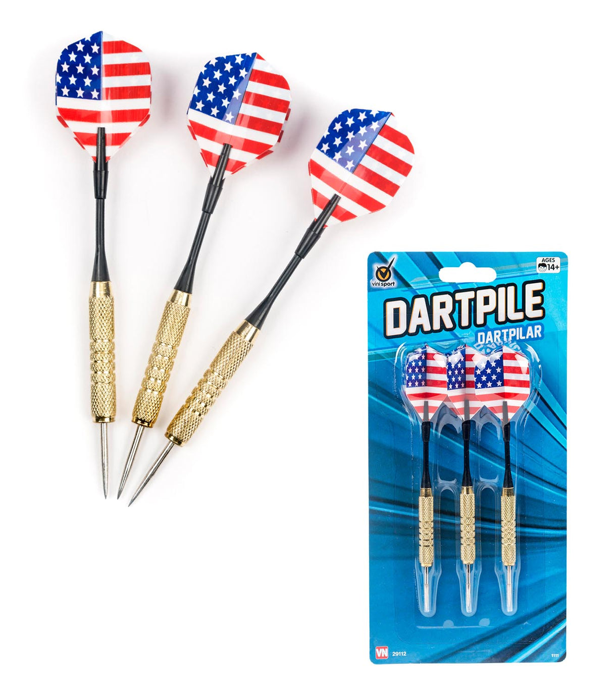 VINI 3 STK lux DARTPILER Pris pr. stk