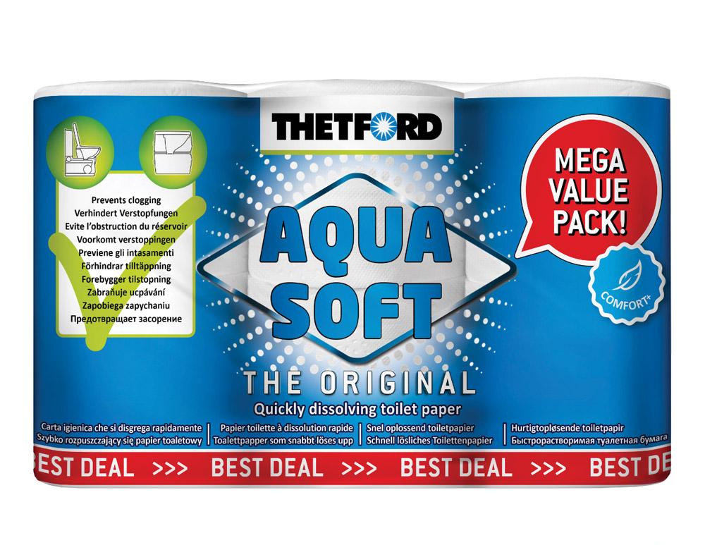 Toalettpapir Thetford Aqua Soft 4+2stk