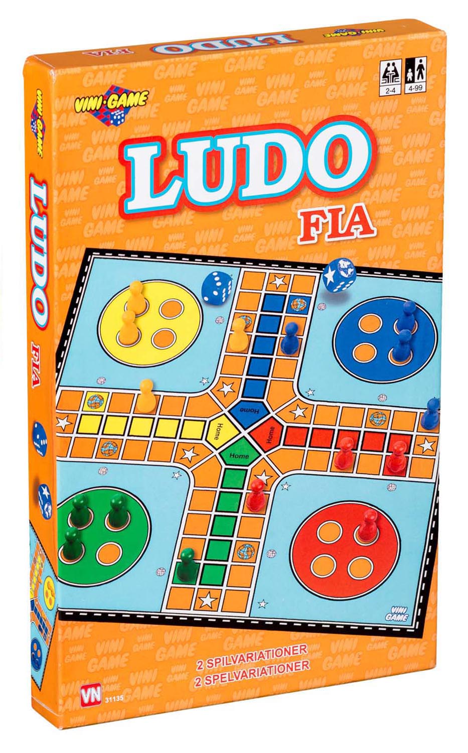 LUDO SPILL I ESKE Pris pr. stk