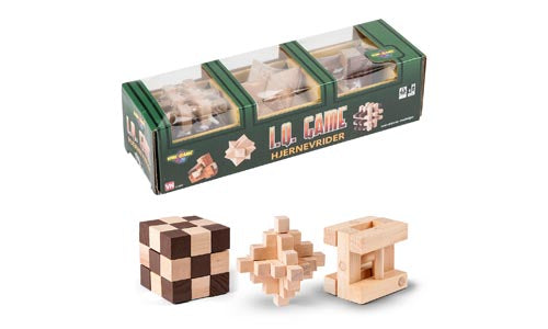 VINI 3x WOOD IQ GAME  Pris pr. stk