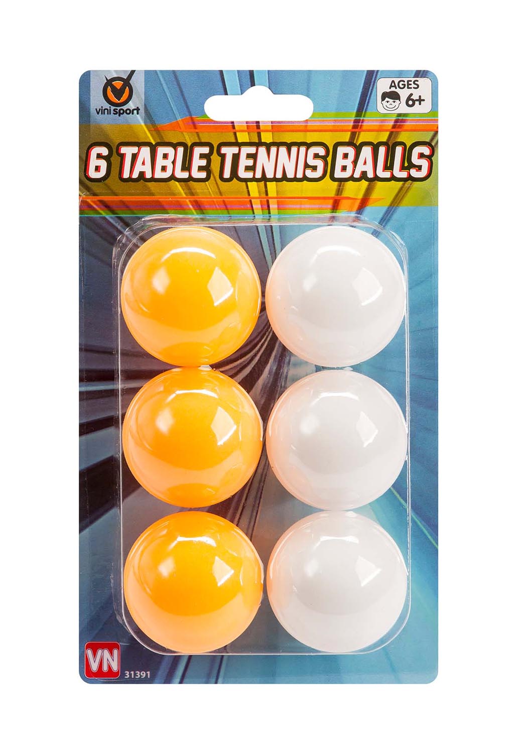 6 Abs Bordtennisball