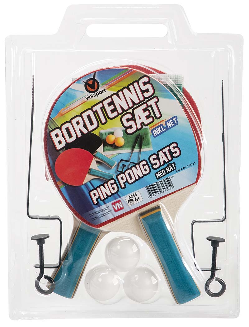 Bordtennis Sett M Net