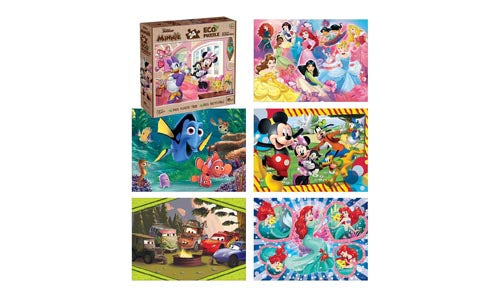 DISNEY ECO PUZZLE 24+60br