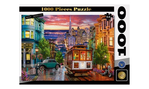 1000 BR PAINTED SAN FRANC Pris pr. stk