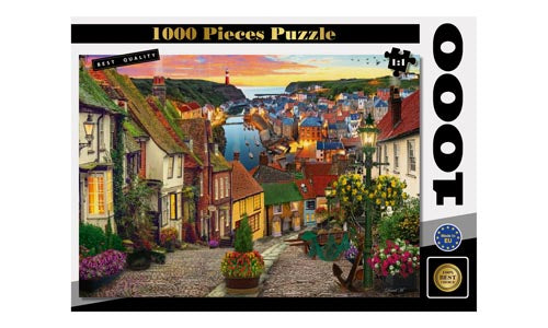 1000 BR PAINTED VILLAGE Pris pr. stk