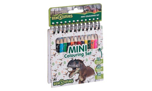 DINOSAURS MINI MALEBOK