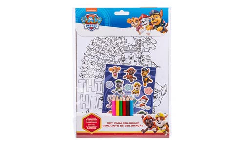 Paw Patrol Coloring Set