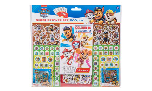 Paw P Megastickersettm500