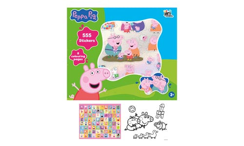 Peppa Pig 555 Stickers