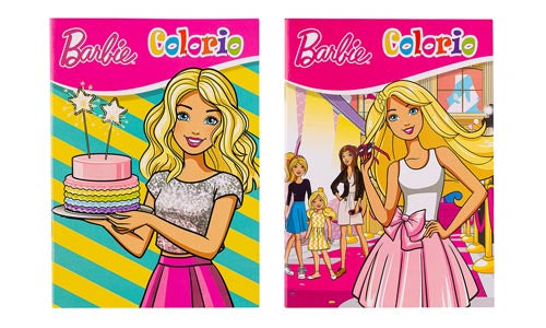 Barbie Malebok 32s Colori