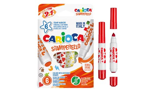 Carioca 6 Stempel Tusjer
