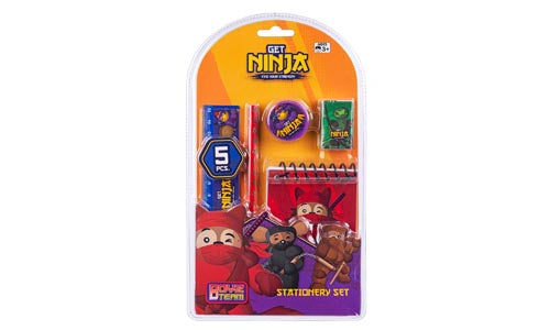 Ninja Skrivesett 5 Deler