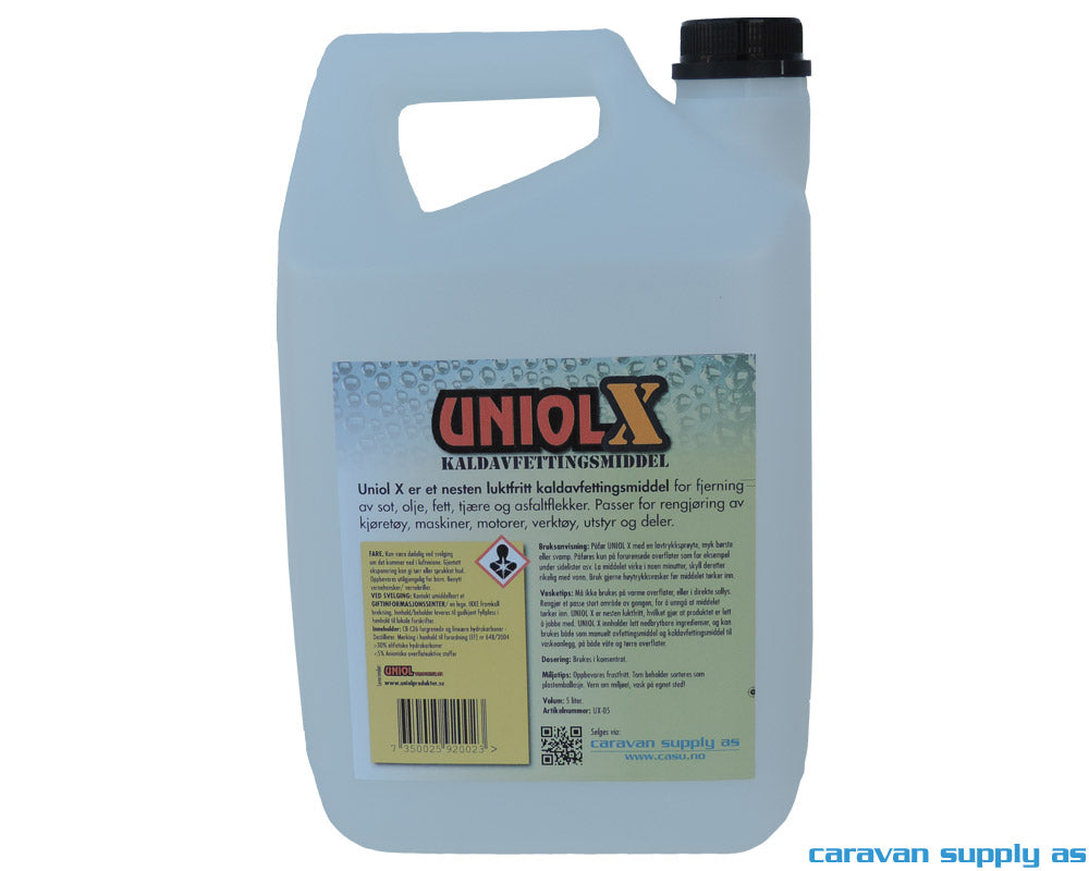 Avfettingsmiddel Uniol X 5l