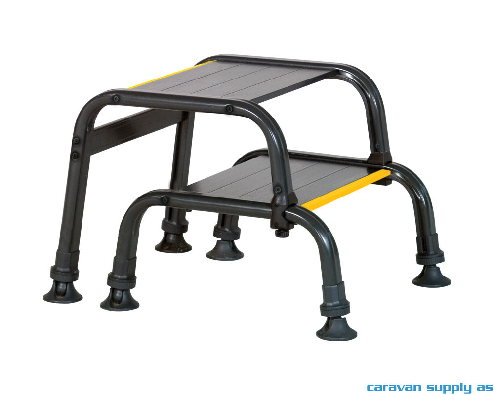 Trinn Westfield Prostep2 dobbel alu 64x48x38cm 200