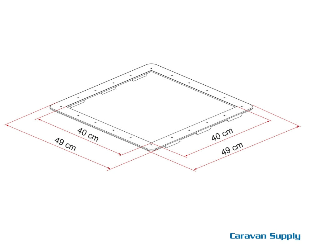 Adapterramme Kit Frame 40 Ducato