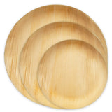 Tallerken 20,3 cm rund palmeblad 25 stk