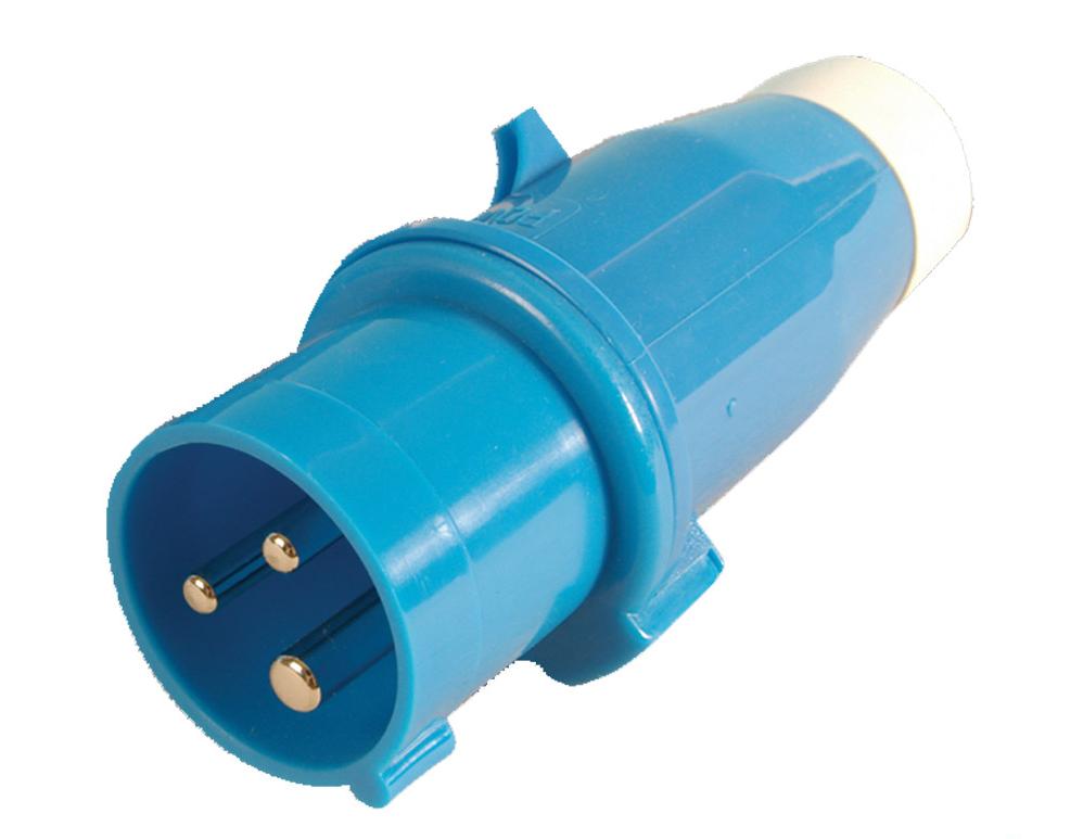Rettstikk 220V hann CEE17