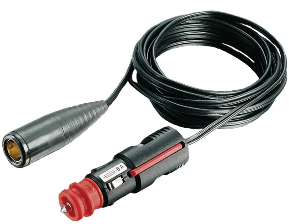 12V adapter uni plugg --> norm plugg m/kabel 4m