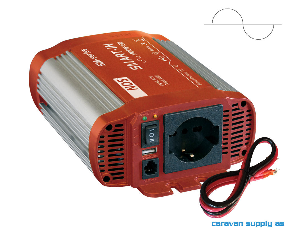 Omformer NDS Smart-In SP400 400W ren sinus 12V