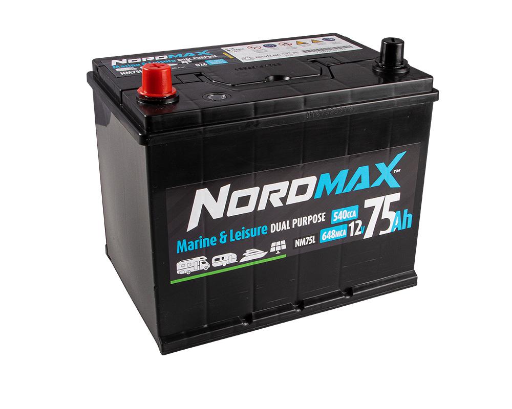 Batteri 12v 75Ah