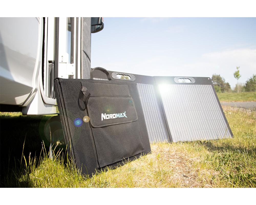 Vikbar Solcellspanel 100W