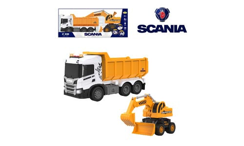 Scania 1:32 Dumper+Graver