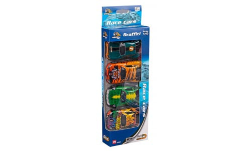 Speed 1:43 Graffiti 4Pack
