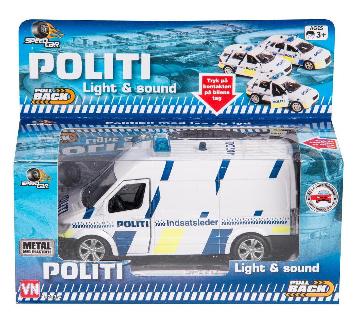 Dansk Politvan M Lys&lyd