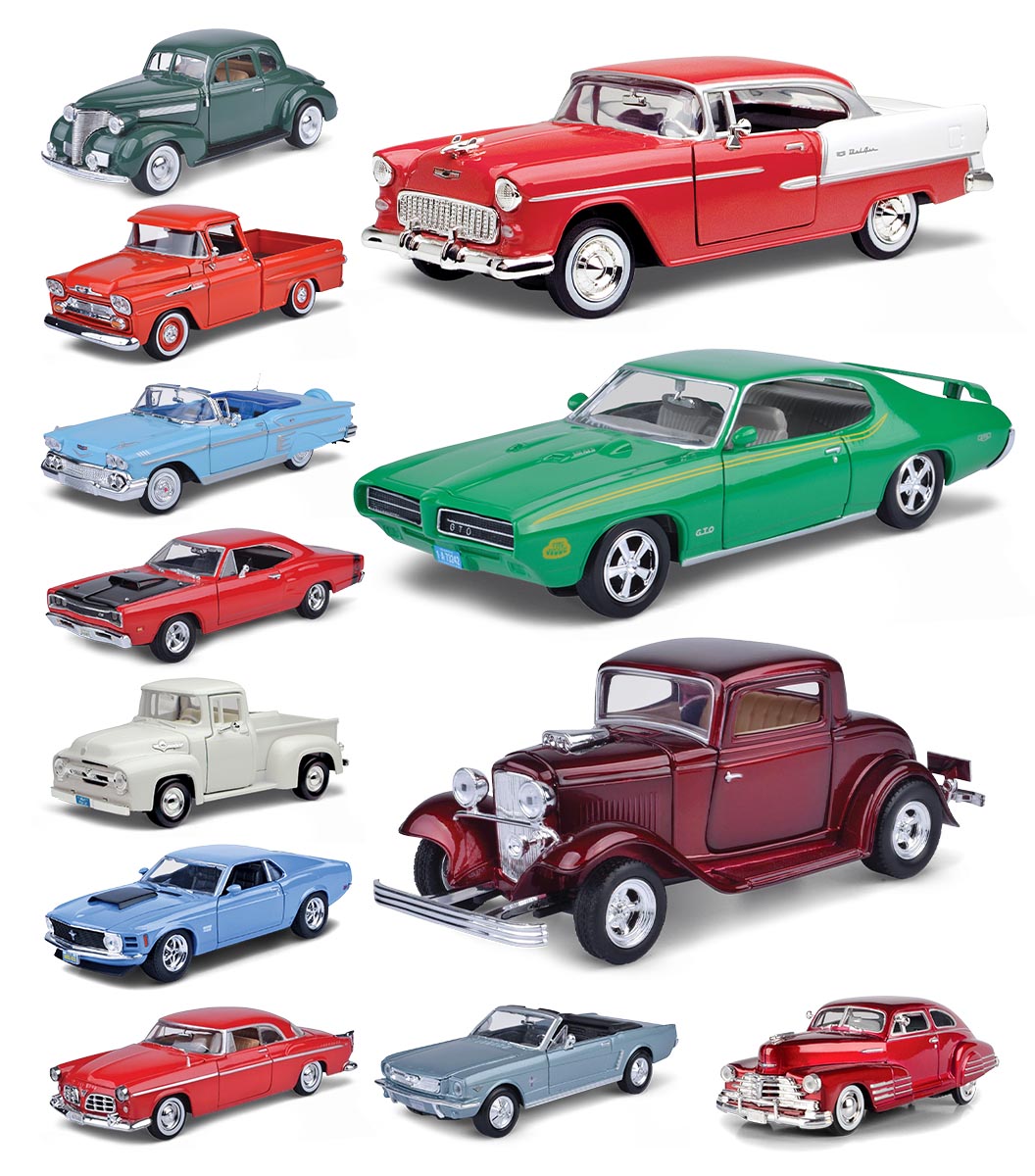 1:24 Oldtimer Usa 1940-70