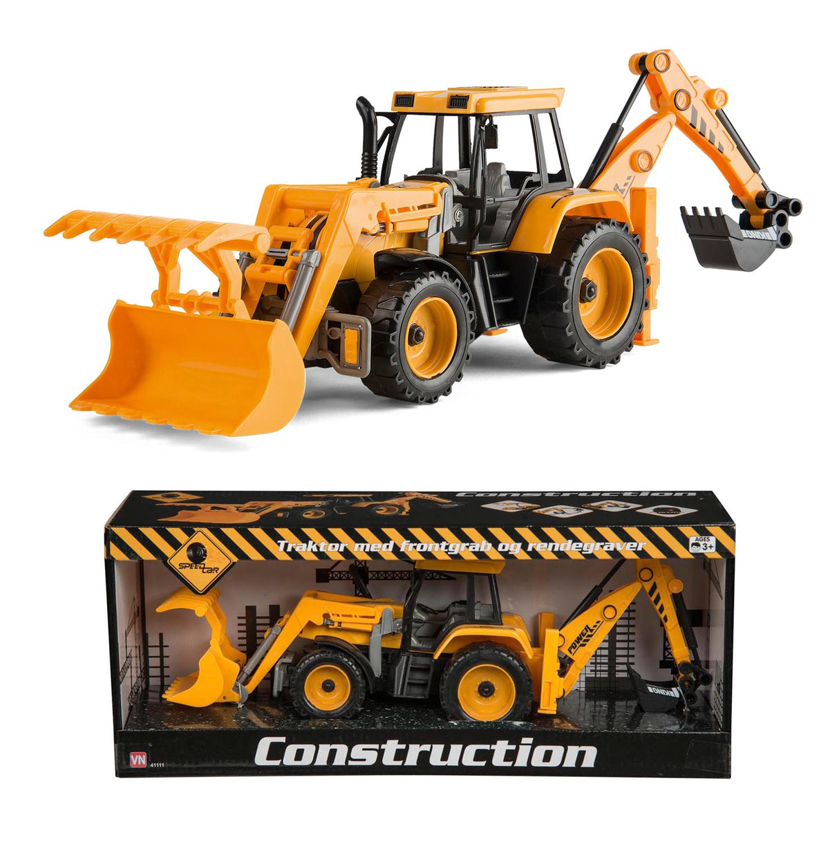 Traktor Mfront+bakgrabb