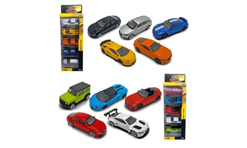 Msz Lisensbiler 1:64 5 Pk