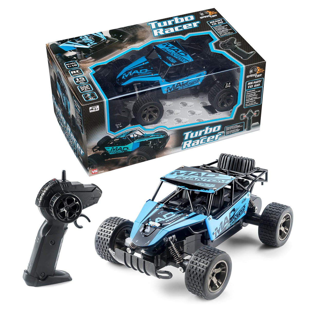 R/C HIGH-SPEED CAR 1:18  Pris pr. stk