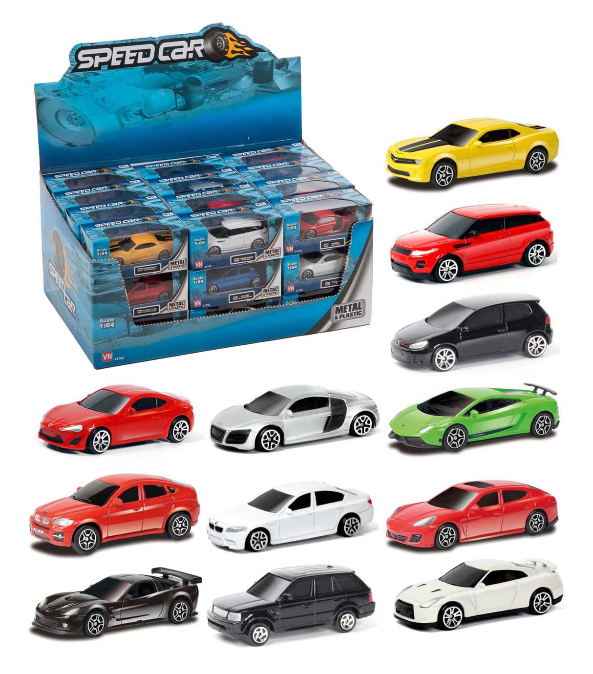 1:64 Licens Bil