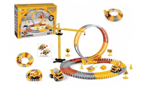 Multi Track Constr 80Pcs