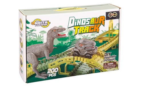 MULTI TRACK DINO 200 PCS