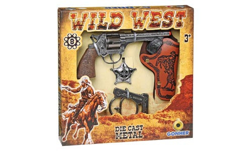 GONHER METALPISTOL SETT Pris pr. stk