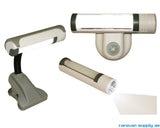 Lampe Colorado 1LED m/sensor+lommelykt 17x10x5cm h