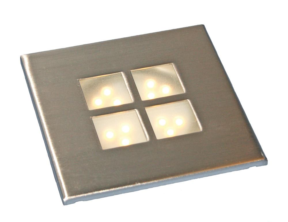 Lampe Gamma LED 50 lumen 1W (5W) 12V innbygg Ø6cm