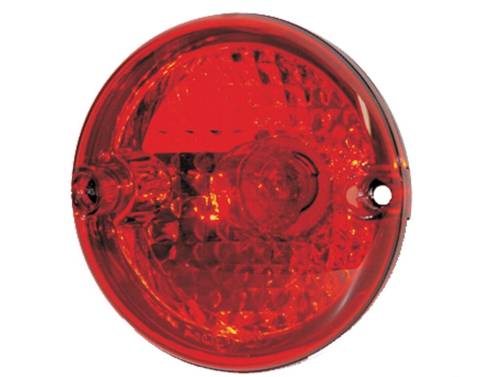 Baklykt Jokon serie 710 m/bremselys Ø95mm rød (154