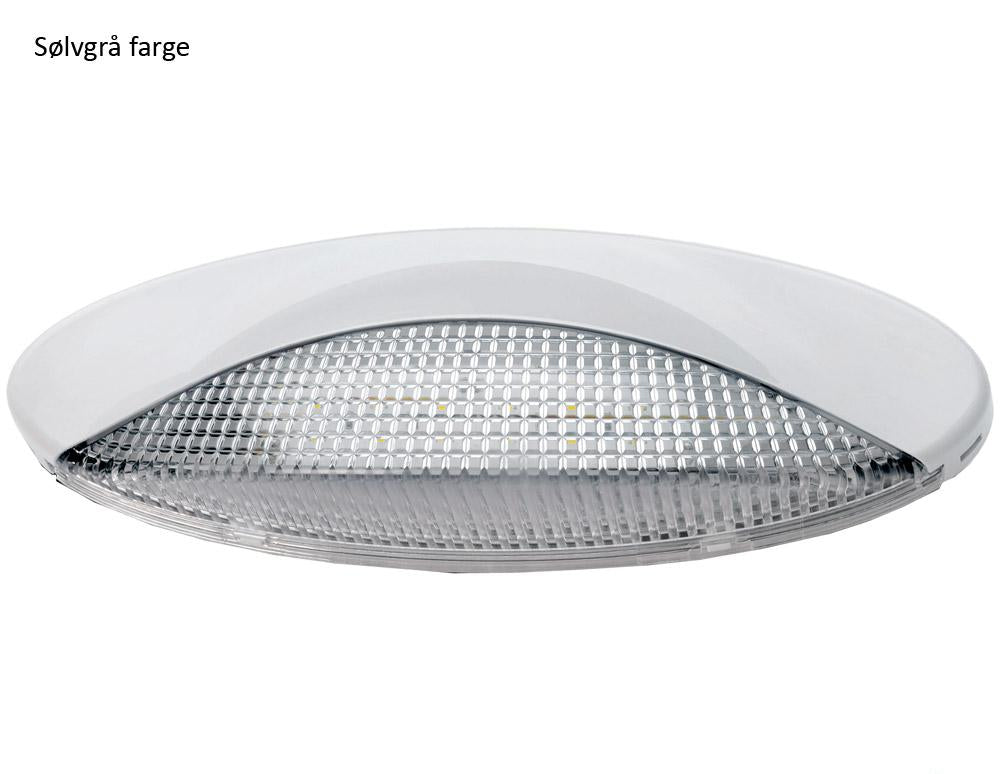 Lampe Wave LED 12V sølvgrå